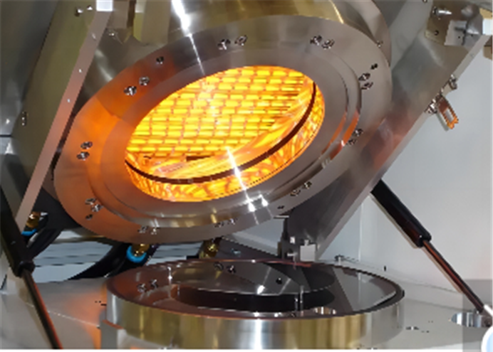 Temperature sensor for wafer tool
