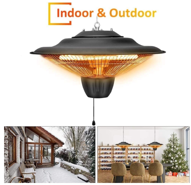 Waterproof heating table IP44