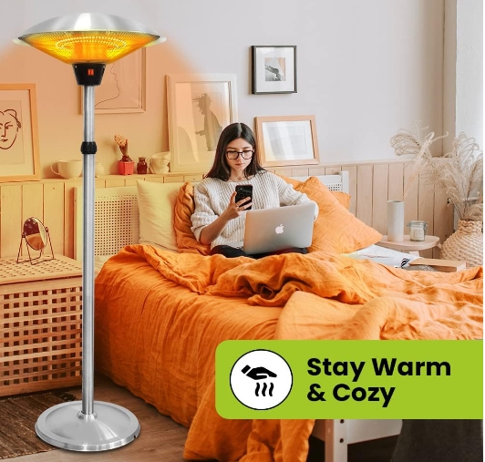Factory ceiling radiant heater